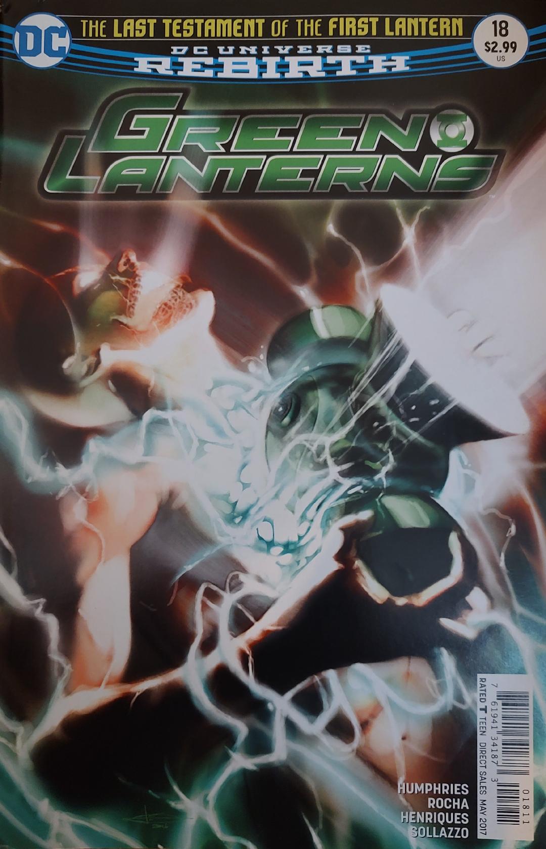 Green Lanterns #18 Comic Book Rebirth