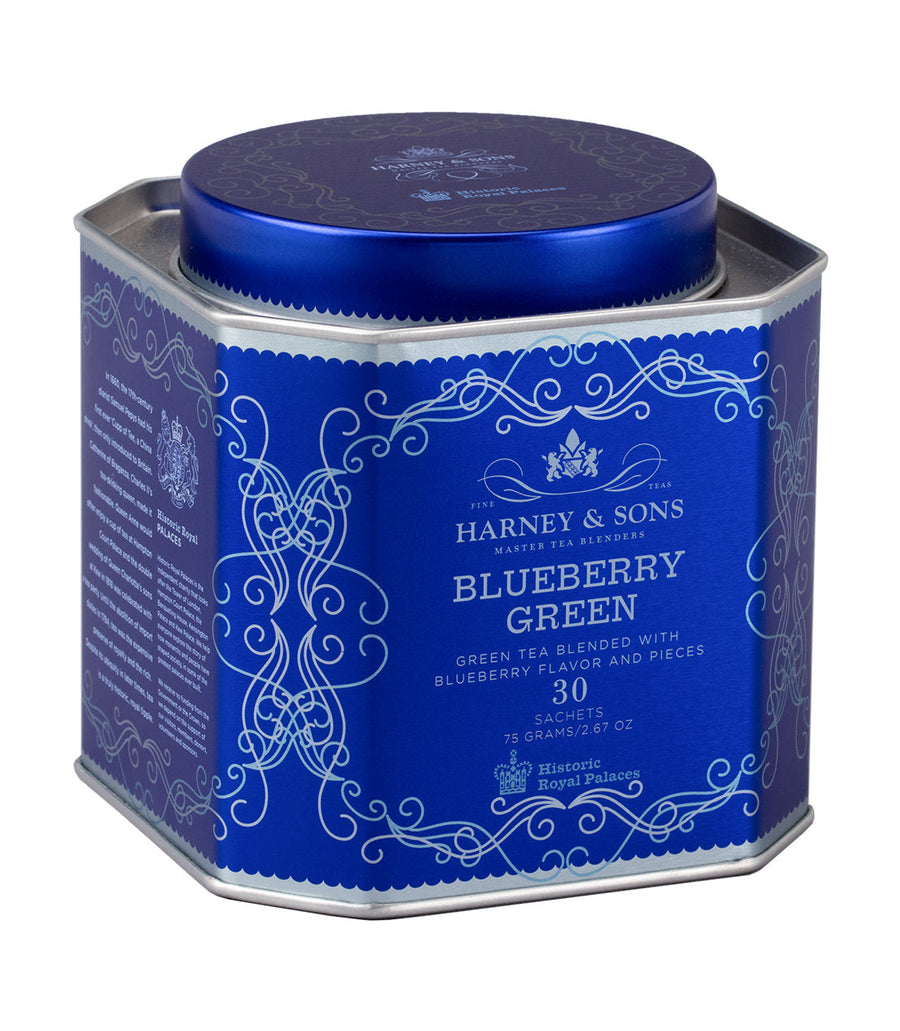 Blueberry Green Tea HRP Tin of 30 Sachets