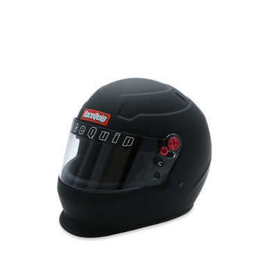Helmet, Pro25, Full Face, Snell SA2025, Head and Neck Support Ready, Flat Black, Small, Each