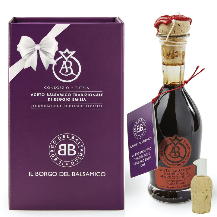 Il Borgo del Balsamico, Traditional Balsamic Vinegar of Reggio Emilia D.O.P. Red Label Aged 12+ Years 100 ml / (3.3 fluid oz)