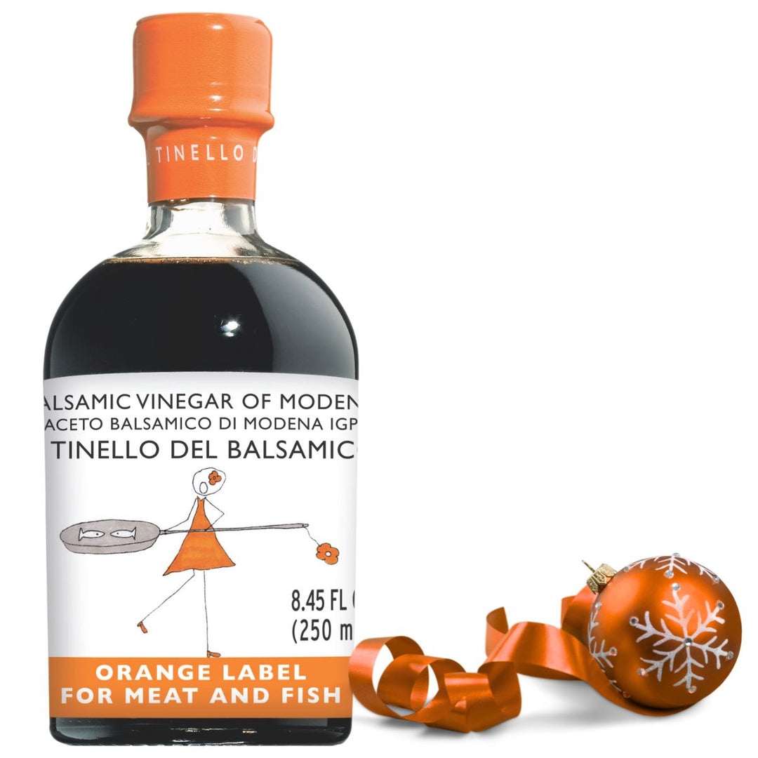 IL TINELLO, Aceto Balsamico di Modena IGP, Orange Label, (8.5 fluid oz) 250ml