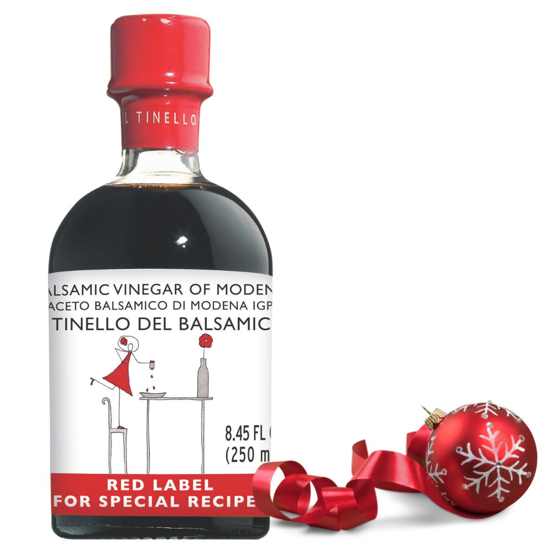 IL TINELLO, Aceto Balsamico di Modena IGP, Red Label, (8.5 fluid oz) 100ml