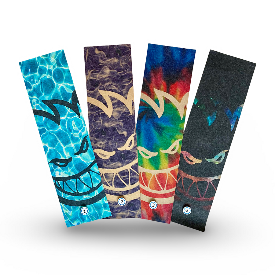 Spitfire Flame Head Grip Tape 9"x33”