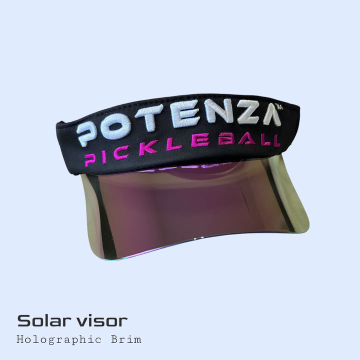 Performance Solar Visor Holographic Brim.