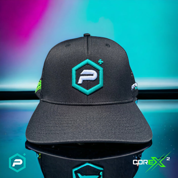 Performance PRO Hat, Laser Perforated Front View.