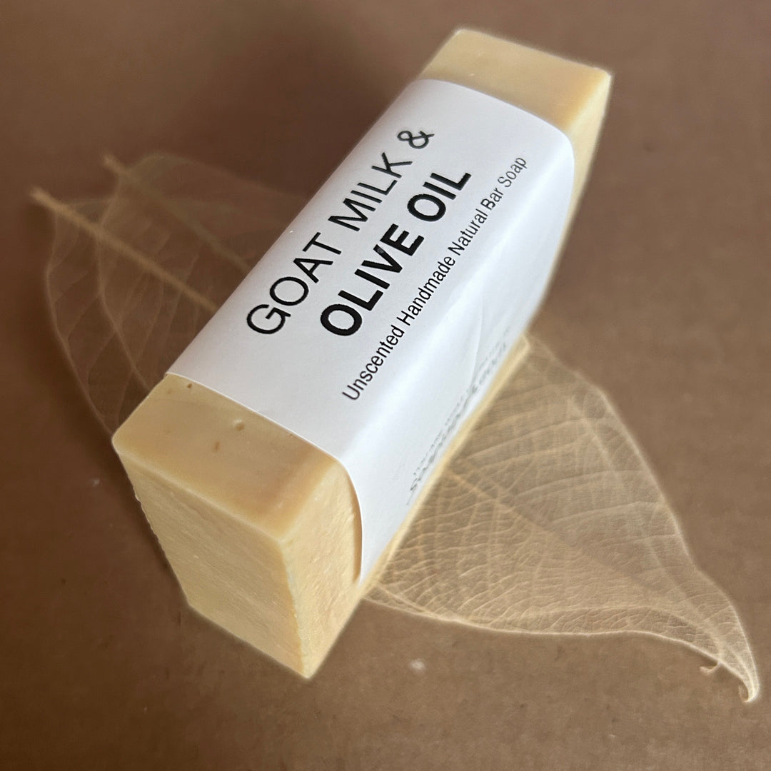 Goat Milk and Olive Oil Bar Soap, Unscented