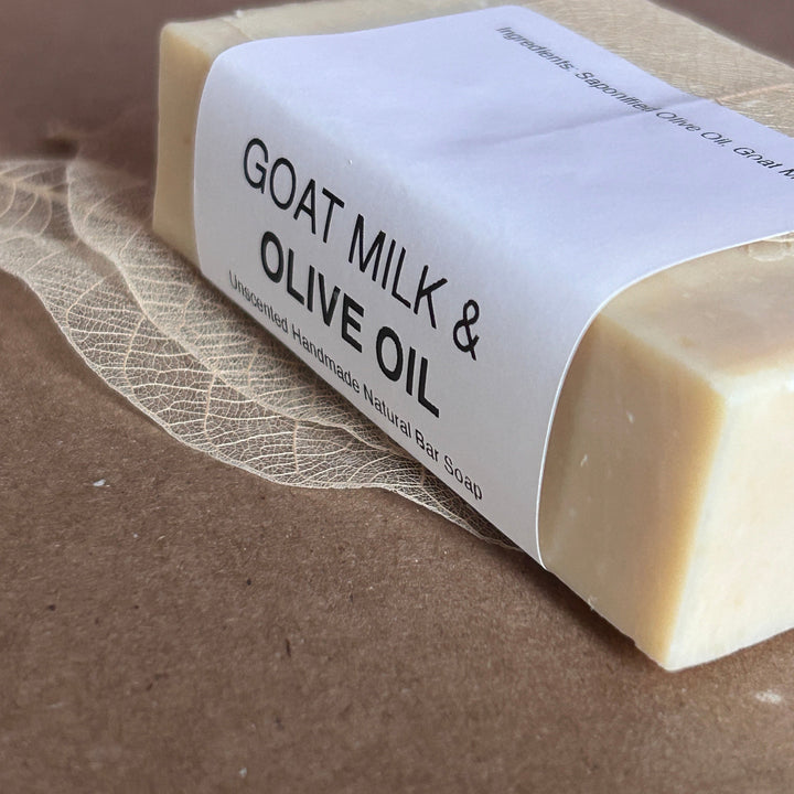 Goat Milk and Olive Oil Bar Soap, Unscented