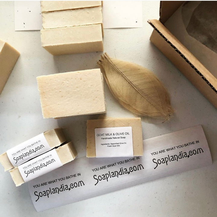 Goat Milk and Olive Oil Bar Soap, Unscented