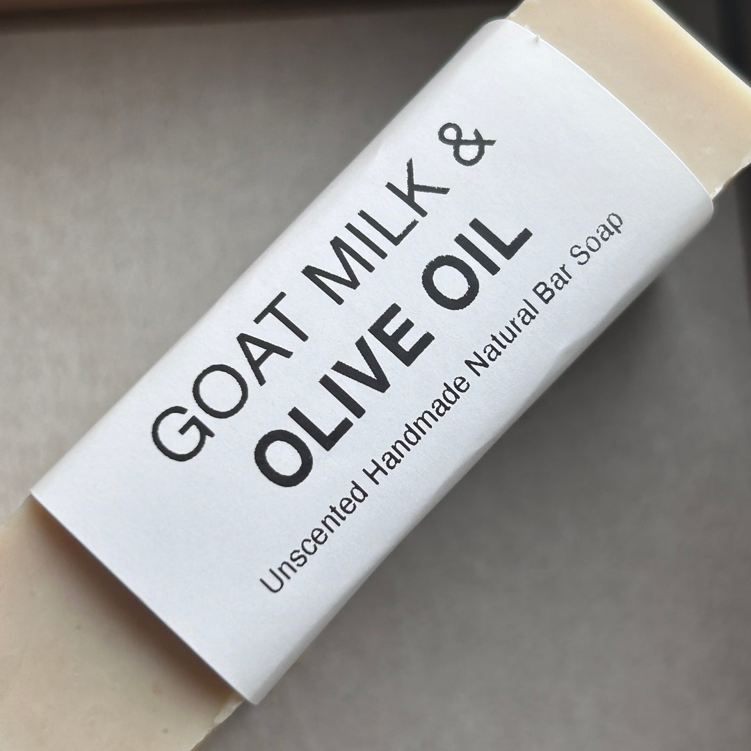 Goat Milk and Olive Oil Bar Soap, Unscented
