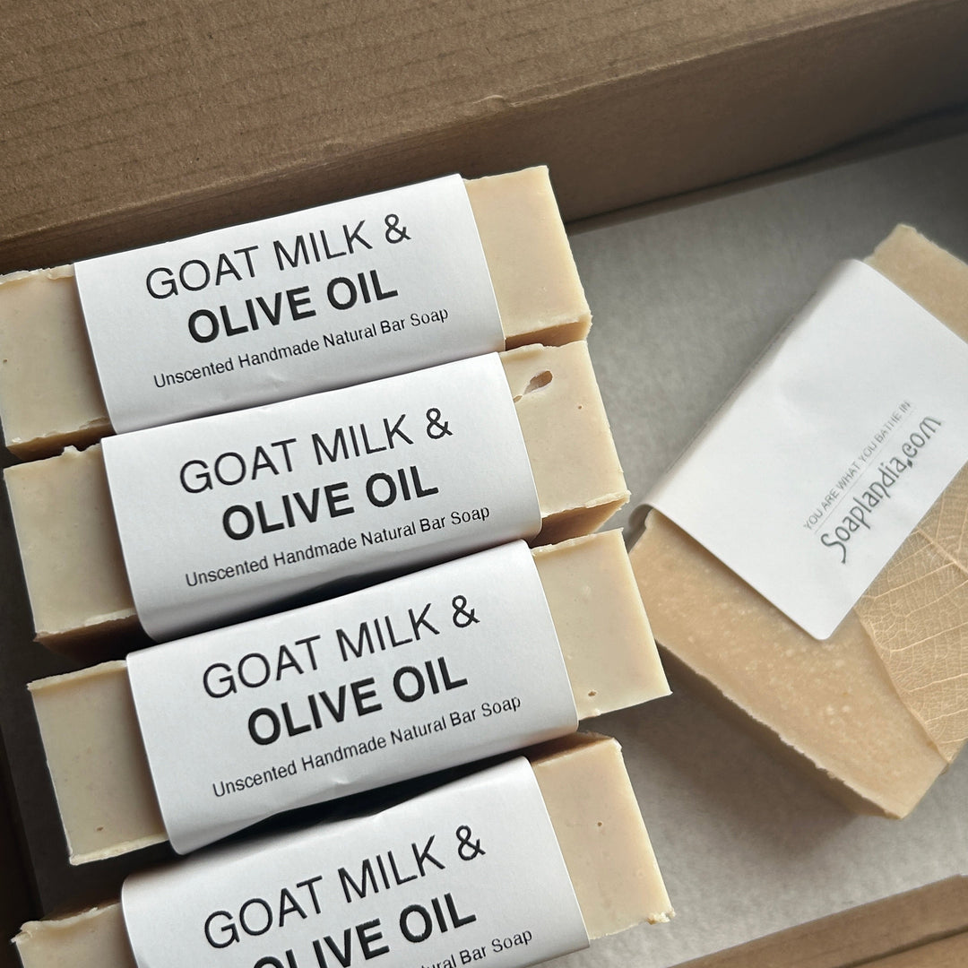 Goat Milk and Olive Oil Bar Soap, Unscented
