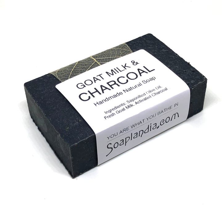 Goat Milk and Charcoal Goodness Soap, Unscented