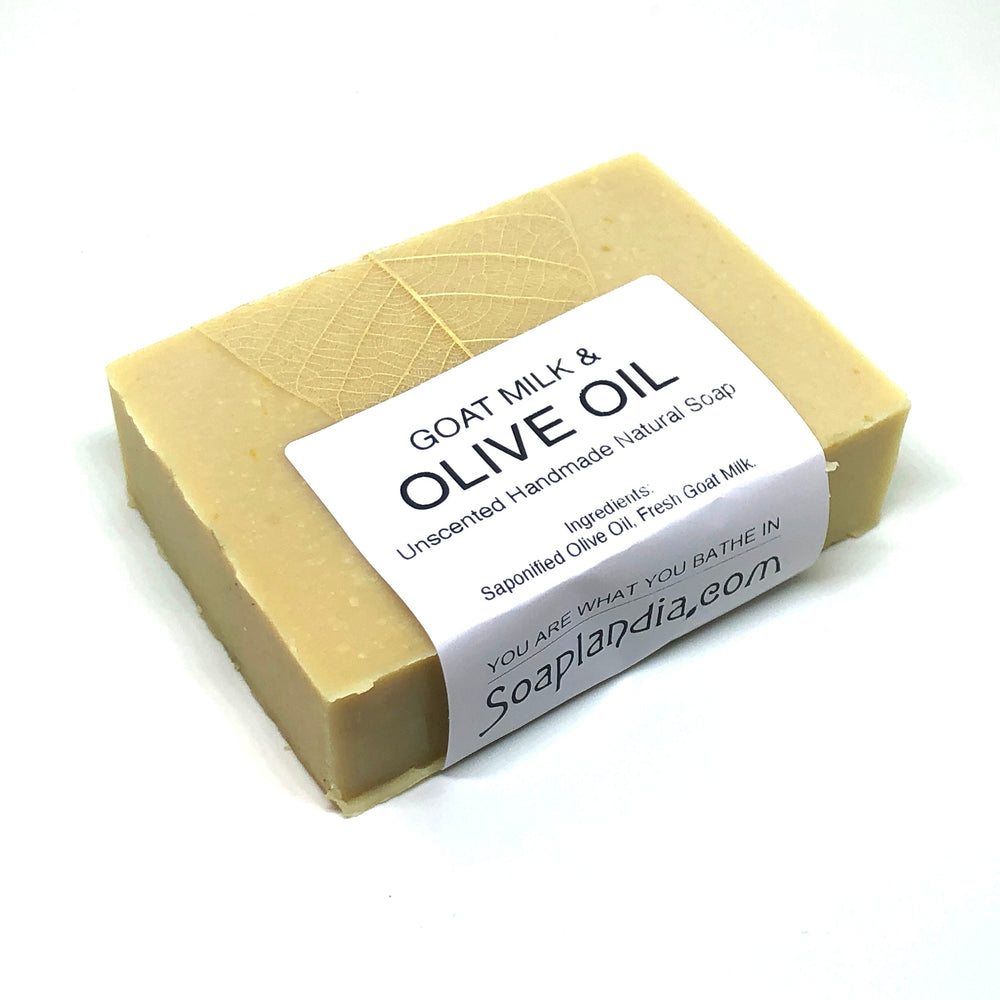 Goat Milk and Olive Oil Bar Soap, Unscented