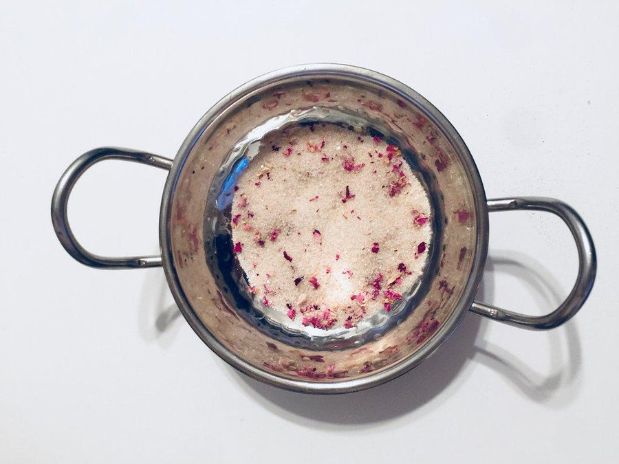 Rose Petal Infused Artisan Culinary Sugar