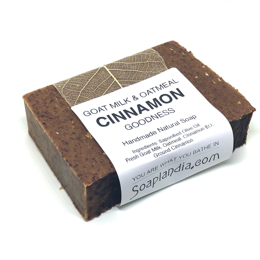 Goat Milk and Oatmeal Cinnamon Goodness Soap