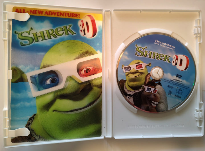 Shrek 3-D (DVD) Inside