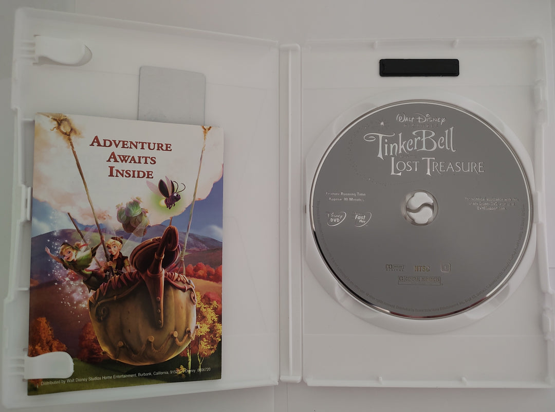 Tinker Bell and the Lost Treasure (DVD, 2009) Inside