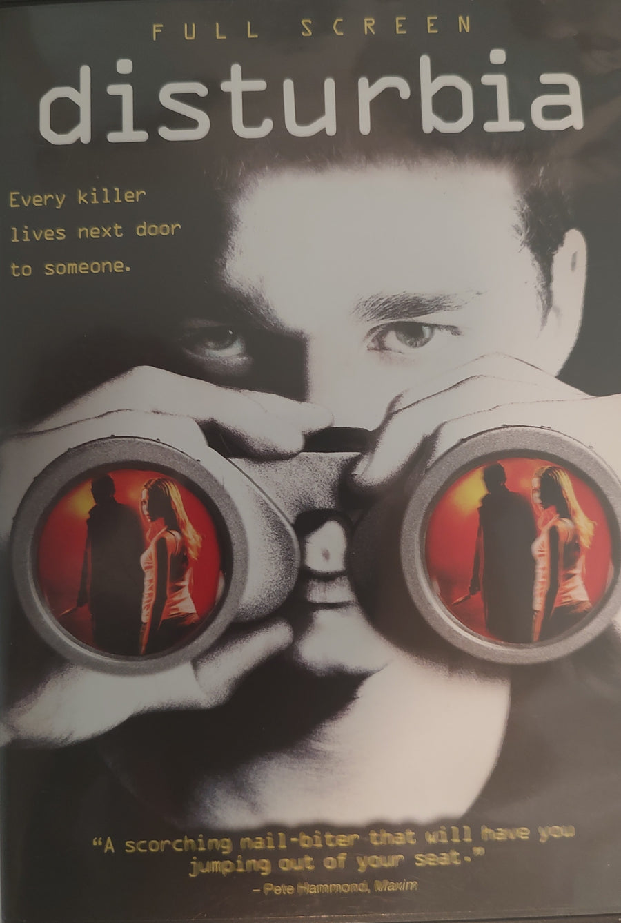 Disturbia (DVD, 2007, Full Frame)