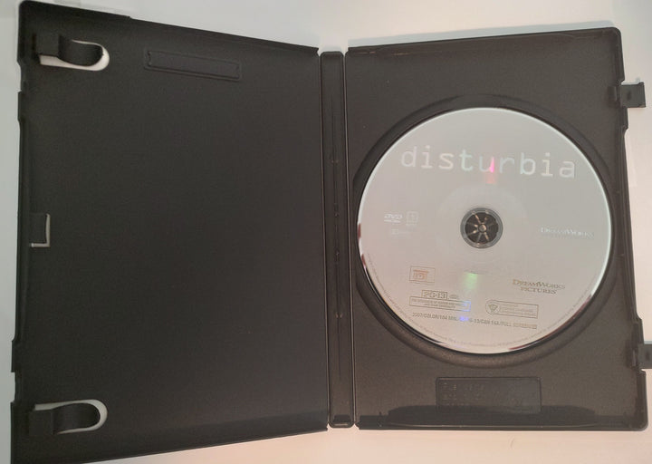 Disturbia (DVD, 2007, Full Frame) Inside