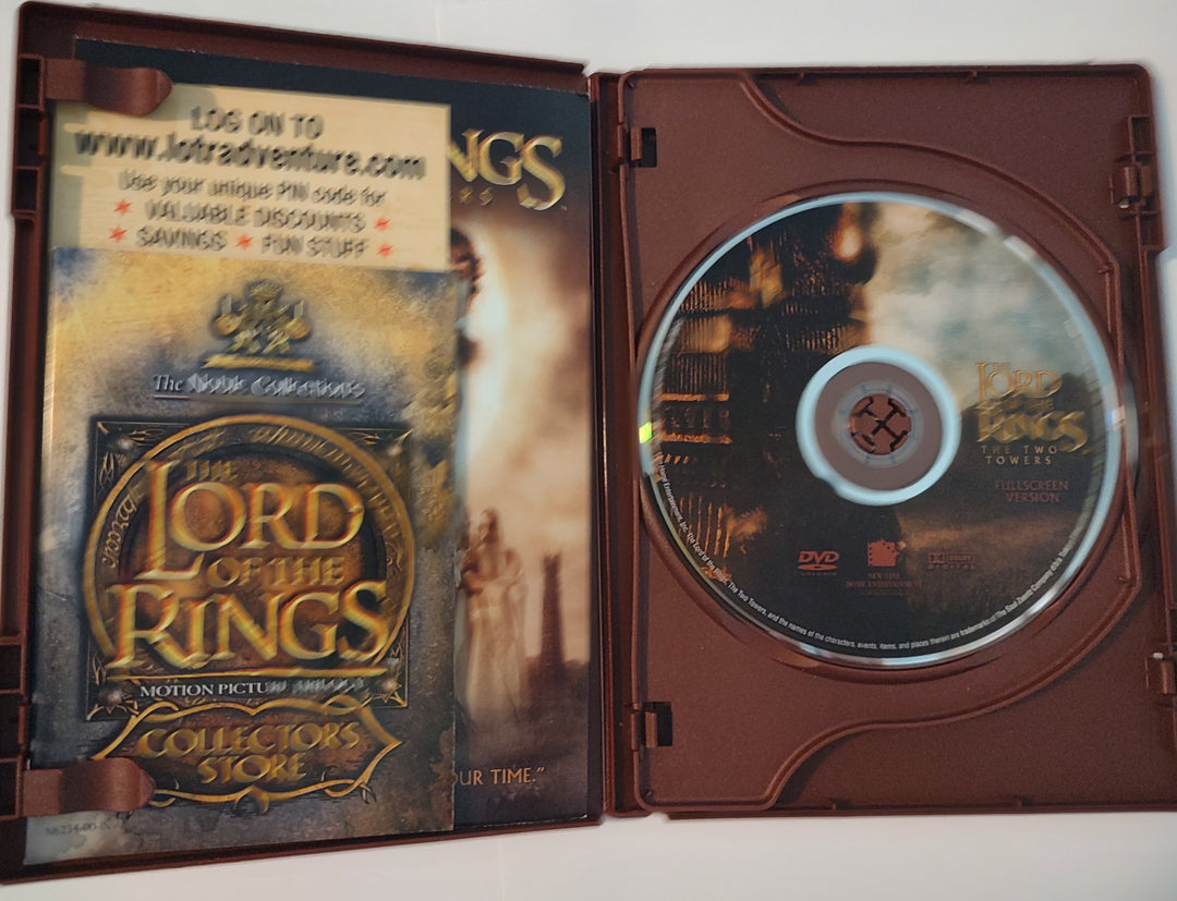 The Lord of the Rings: The Two Towers (DVD, 2003, 2-Disc Set) Inside