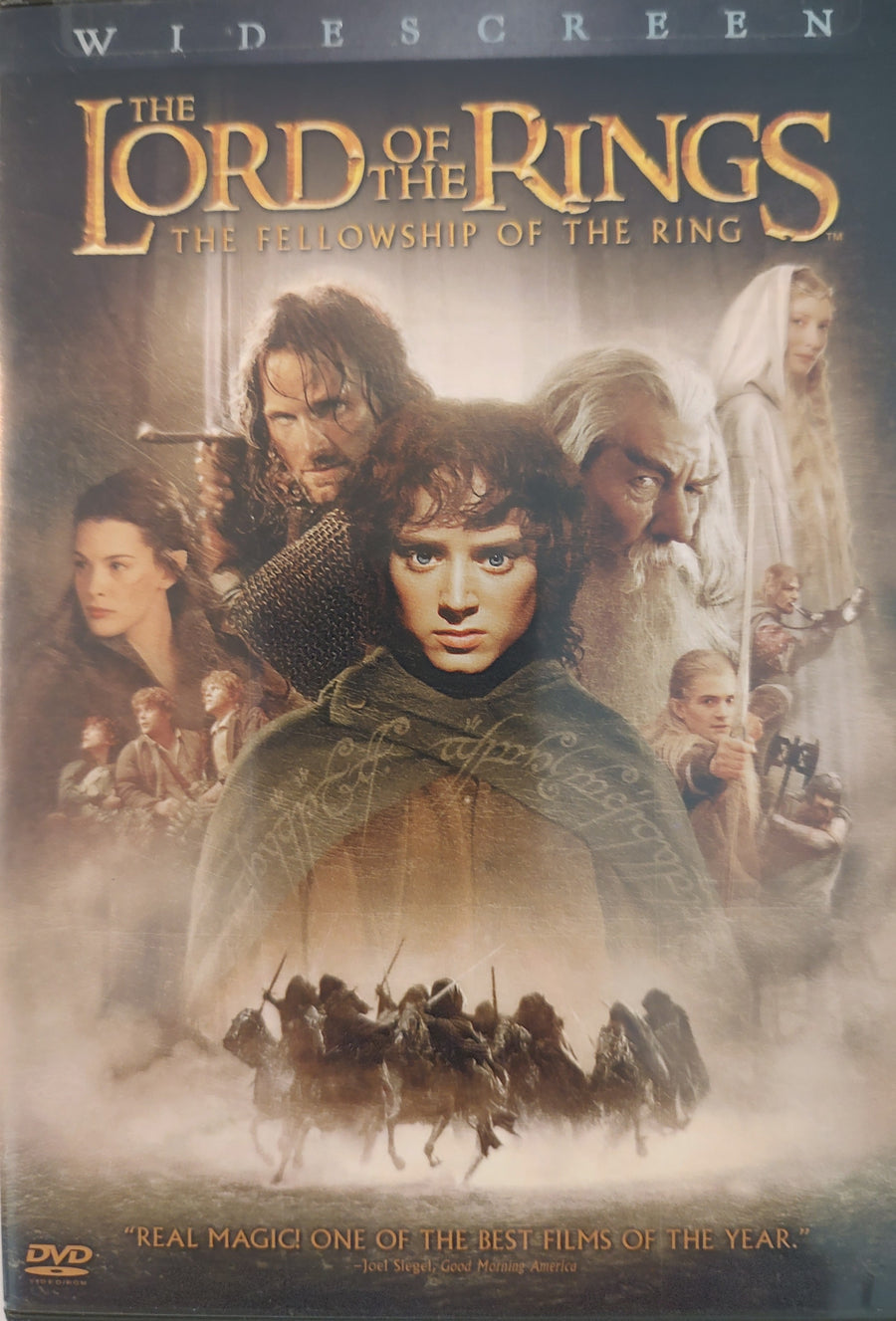 The Lord of the Rings: The Fellowship of the Ring (2 DVDs, 2001)