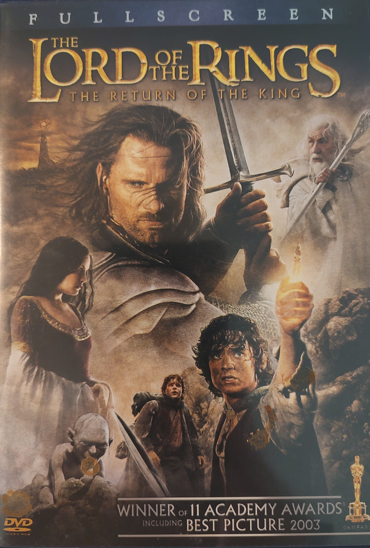 The Lord of the Rings: The Return of the King (DVD 2004, 2-Discs)