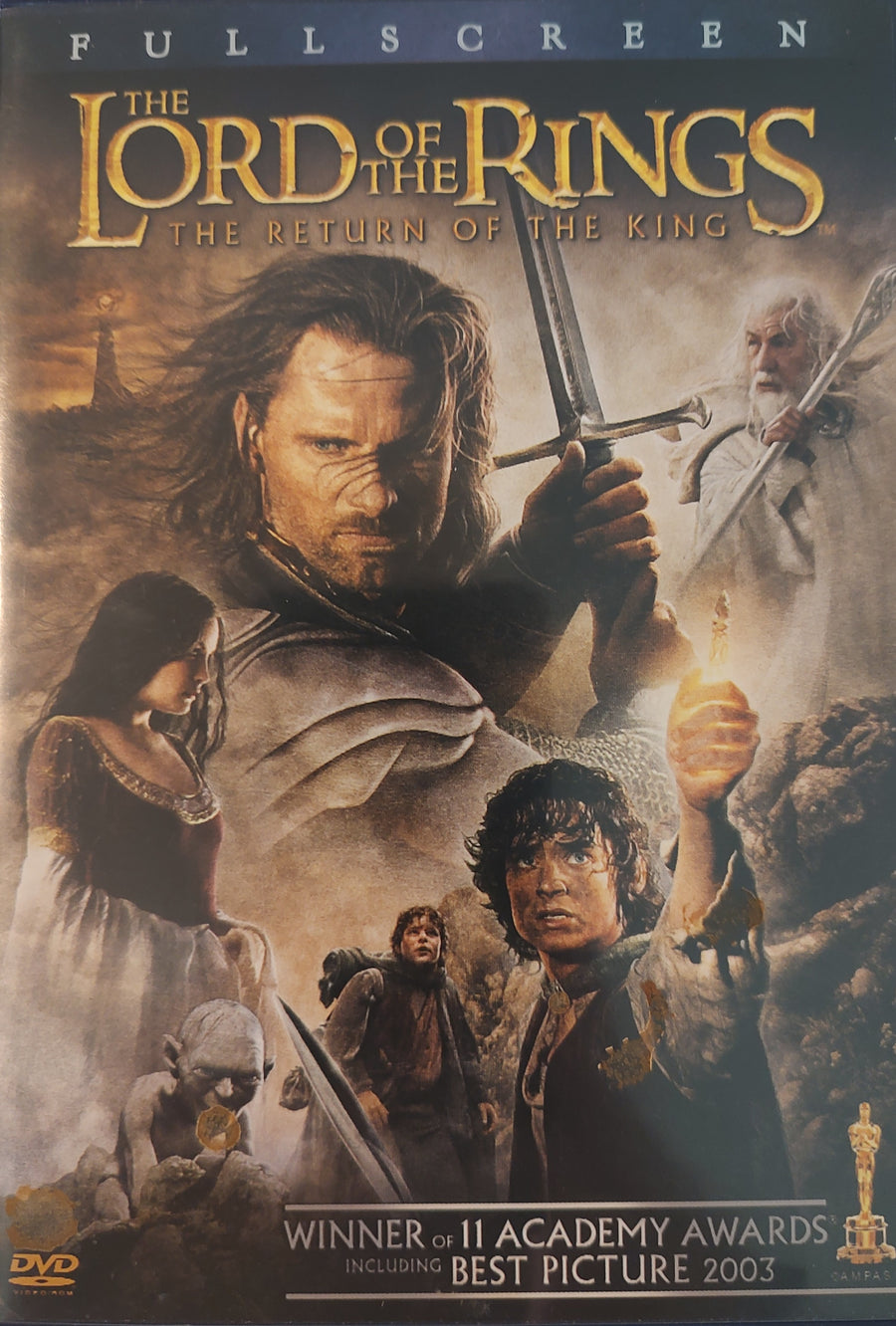 The Lord of the Rings: The Return of the King (DVD 2004, 2-Discs)