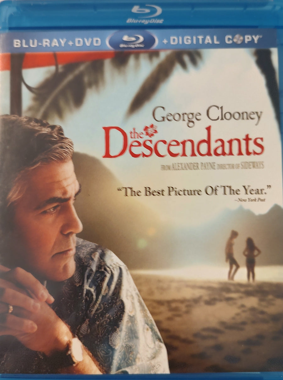 The Descendants (Blu-ray Disc, 2012, 2-Disc Set)