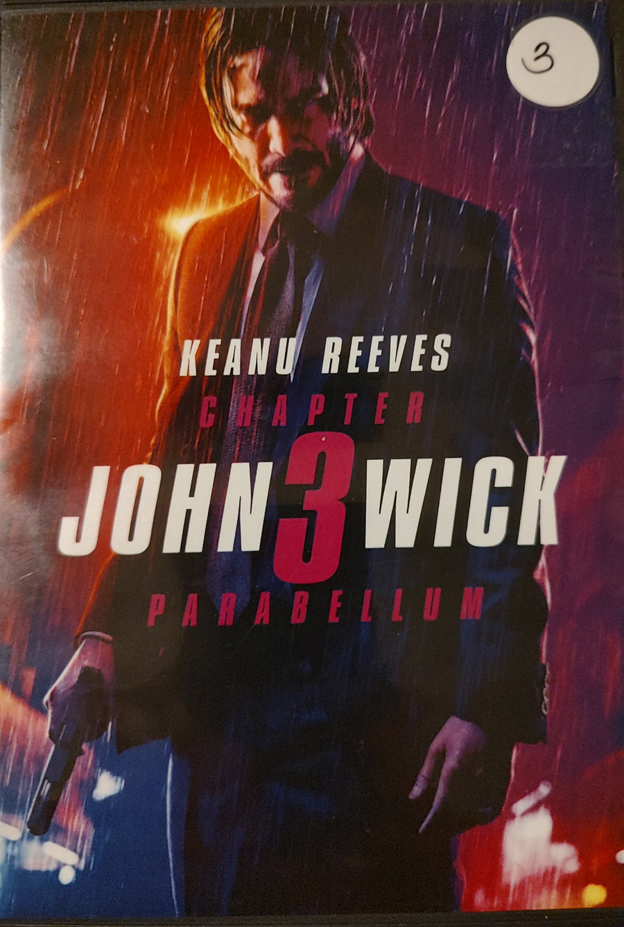 John Wick: Chapter 3 Parabellum (DVD, 2019)