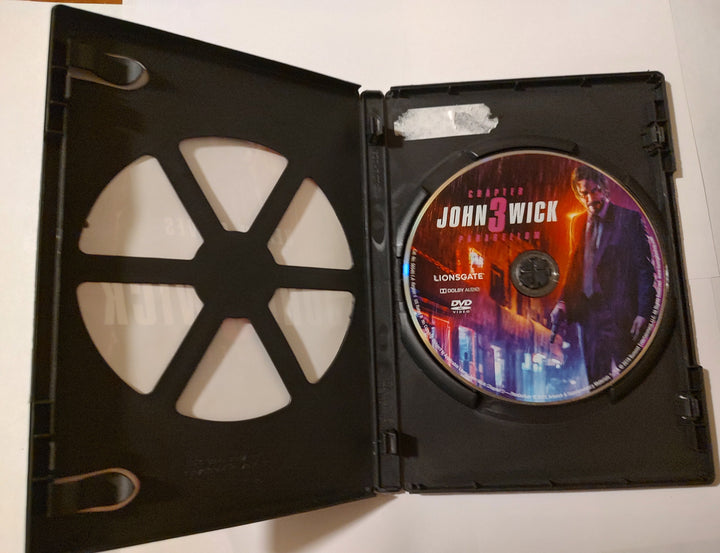 John Wick: Chapter 3 Parabellum (DVD, 2019) Inside