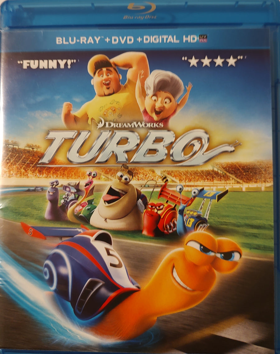 Turbo (Blu-ray/DVD, 2013, 2-Disc Set)