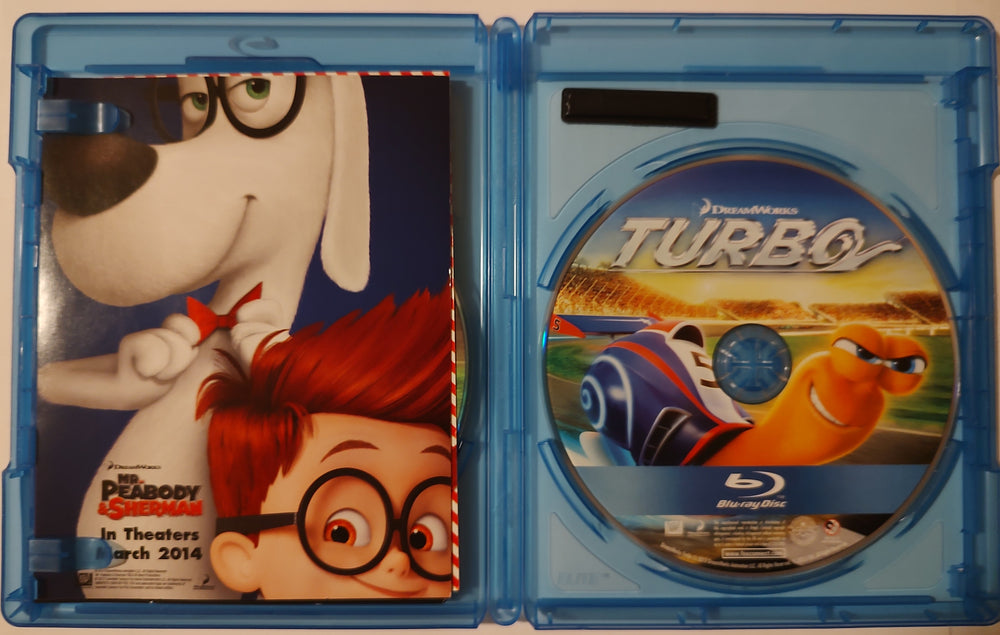 Turbo (Blu-ray/DVD, 2013, 2-Disc Set) Inside