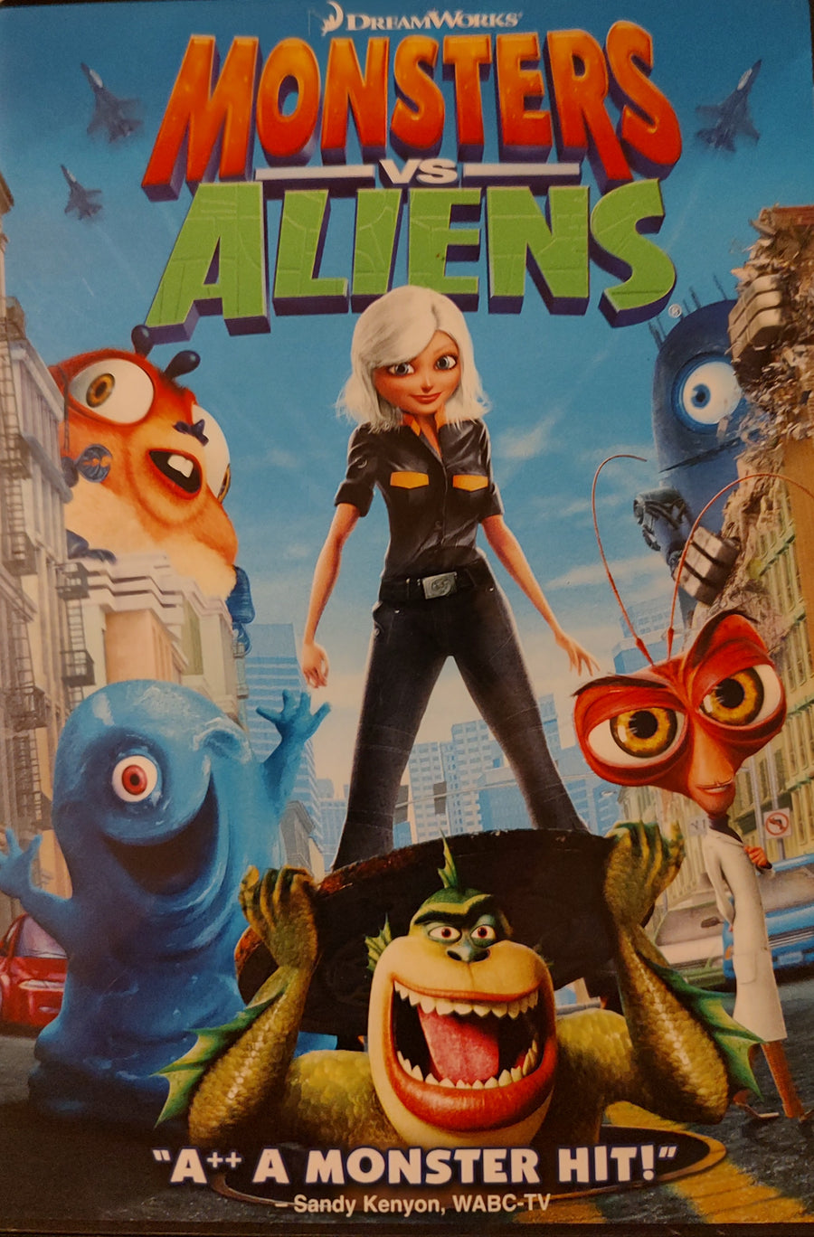Monsters Vs. Aliens (DVD, 2009)