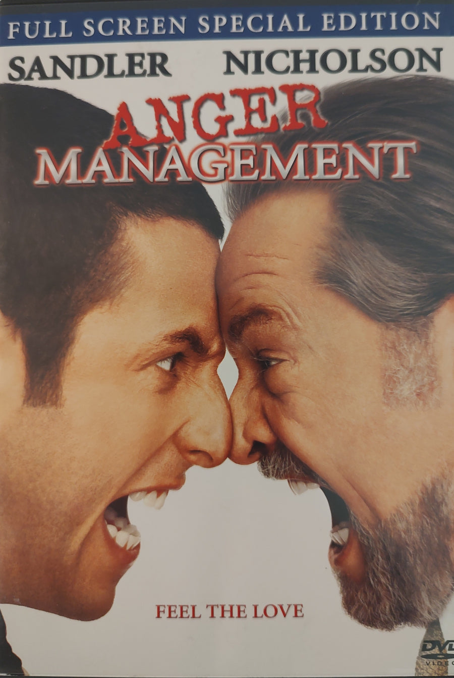 Anger Management (DVD, 2003, Full Frame Special Edition)