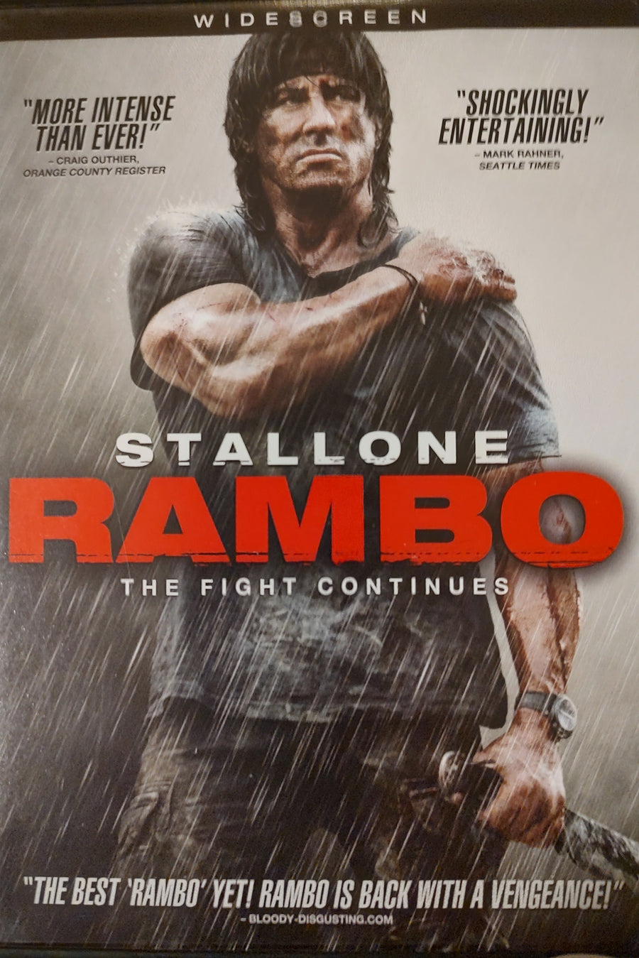 Rambo DVD (Widescreen, 2008)