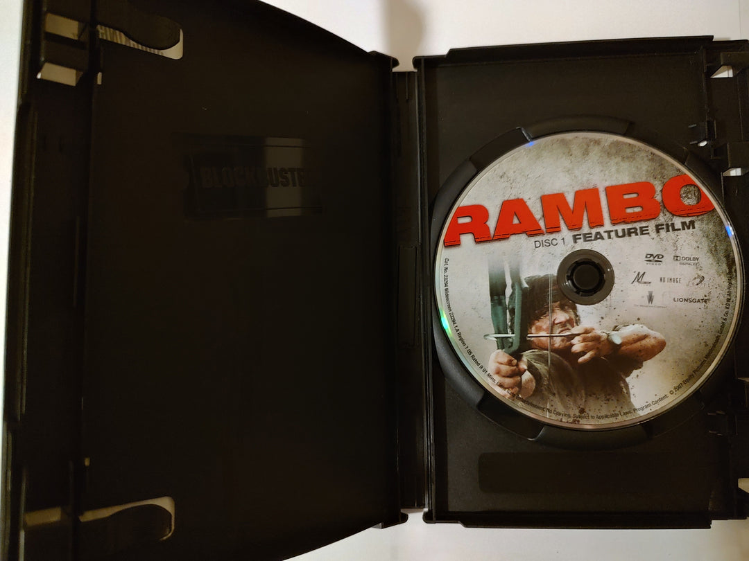 Rambo DVD (Widescreen, 2008)