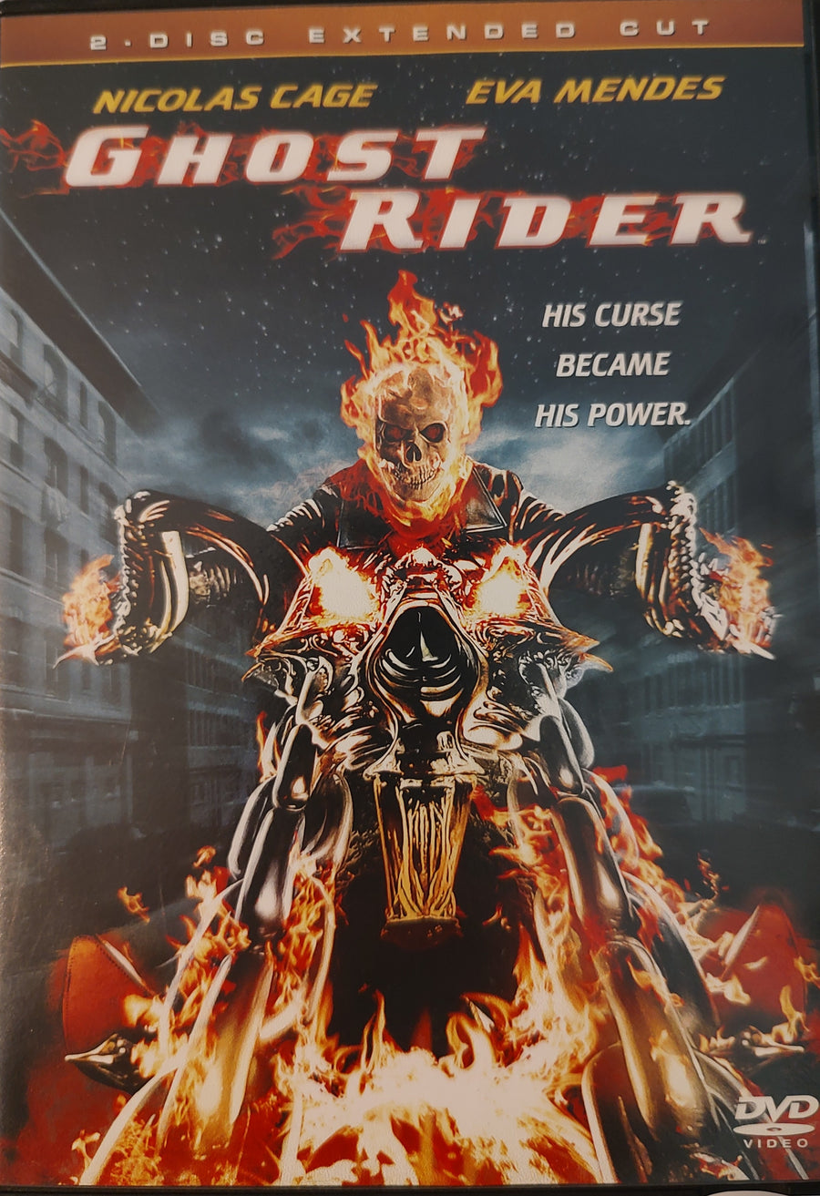 Ghost Rider DVD (2007, 2-Disc Set, Extended Cut)