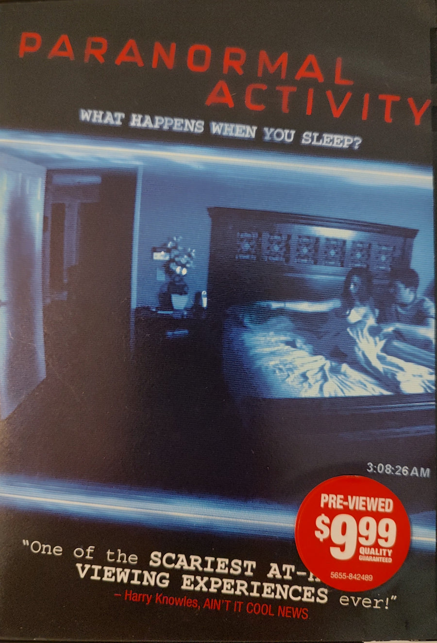 Paranormal Activity (DVD, 2009)