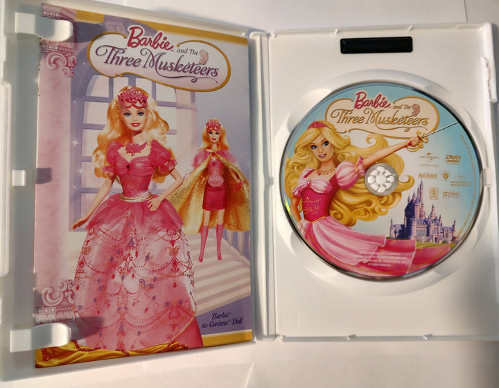 Barbie and the Three Musketeers DVD Inside