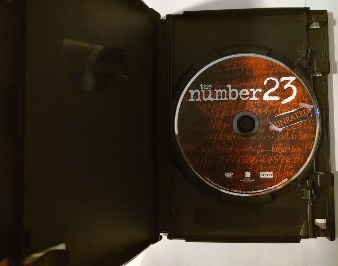 The Number 23 DVD (Unrated) Inside