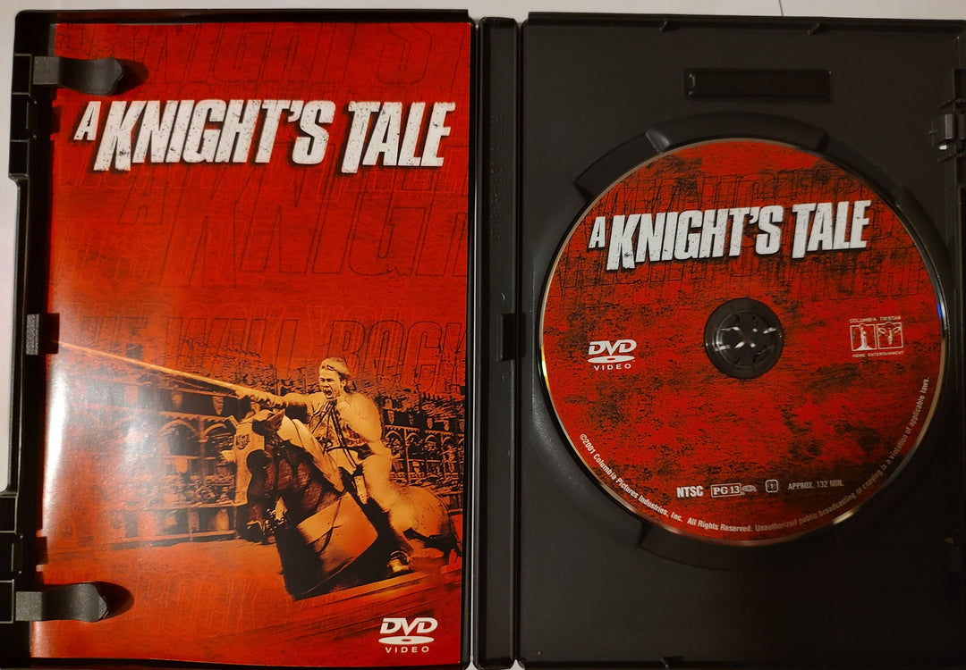 A Knight’s Tale DVD Inside