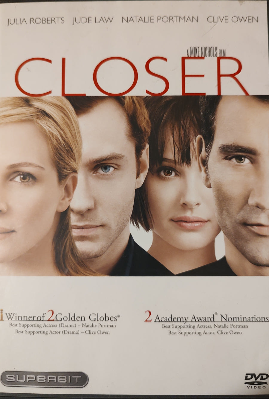 Closer DVD