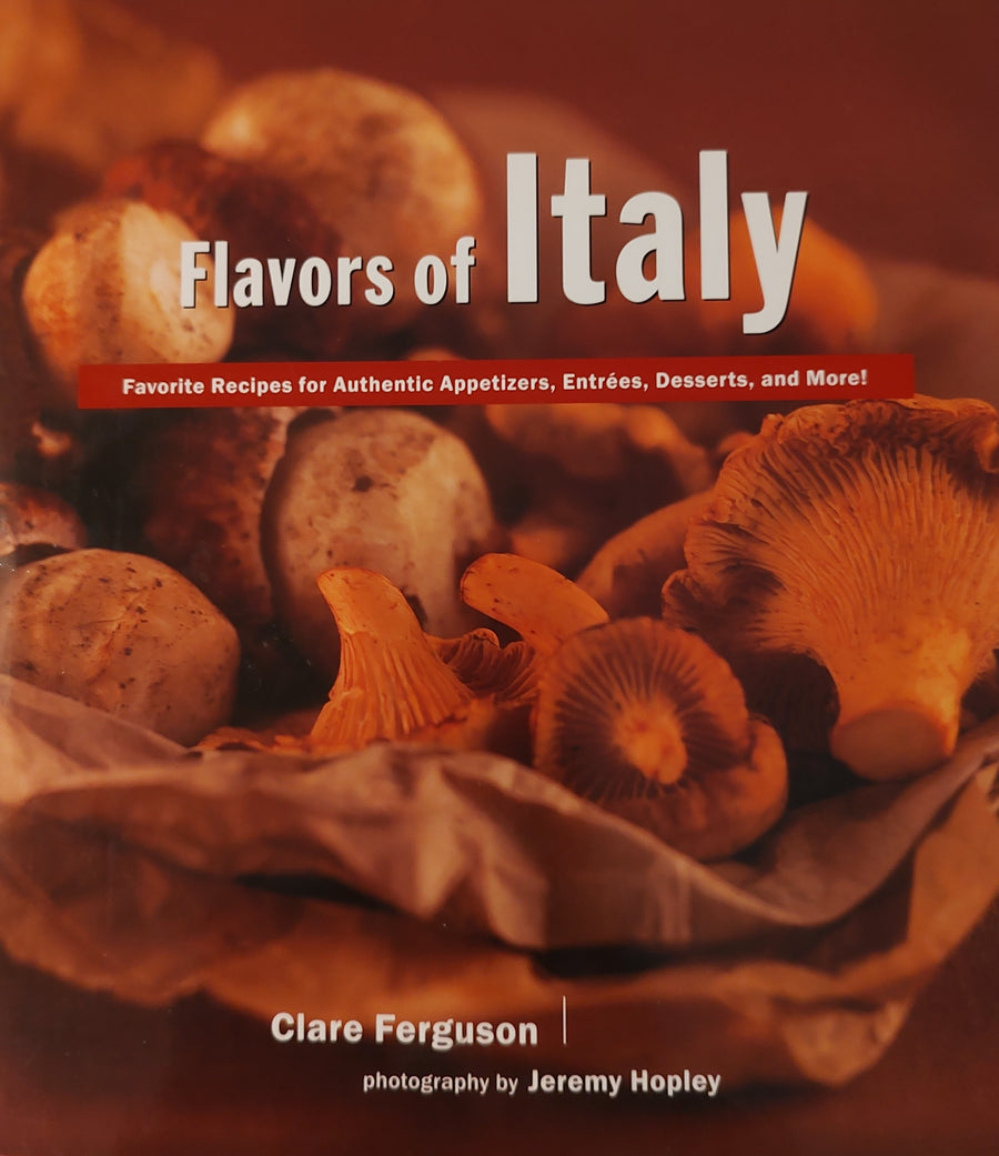 Flavors of Italy Hardcover Book