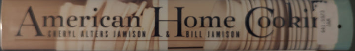 American Home Cooking Book Spine