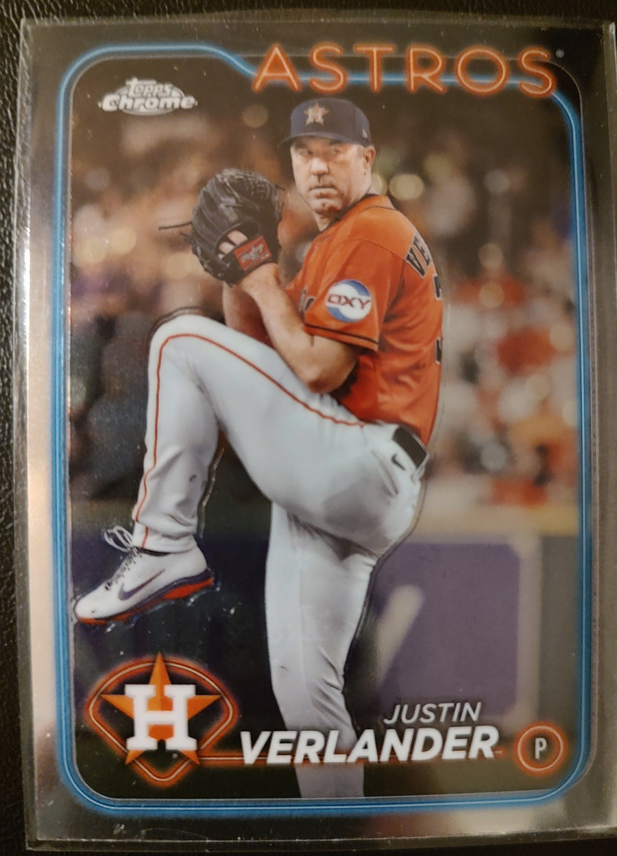 Justin Verlander Topps Chrome #291 2024