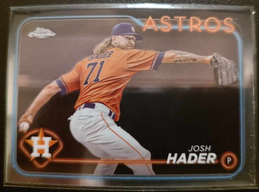 Josh Hader #162 2024 Topps Chrome Baseball Card