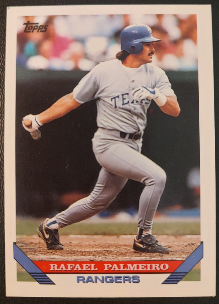 Rafael Palmeiro #305 1993 Topps Baseball Card