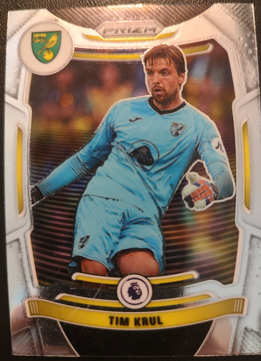 Tim Krul #166 2021-22 Panini Prizm Premier League Soccer Card