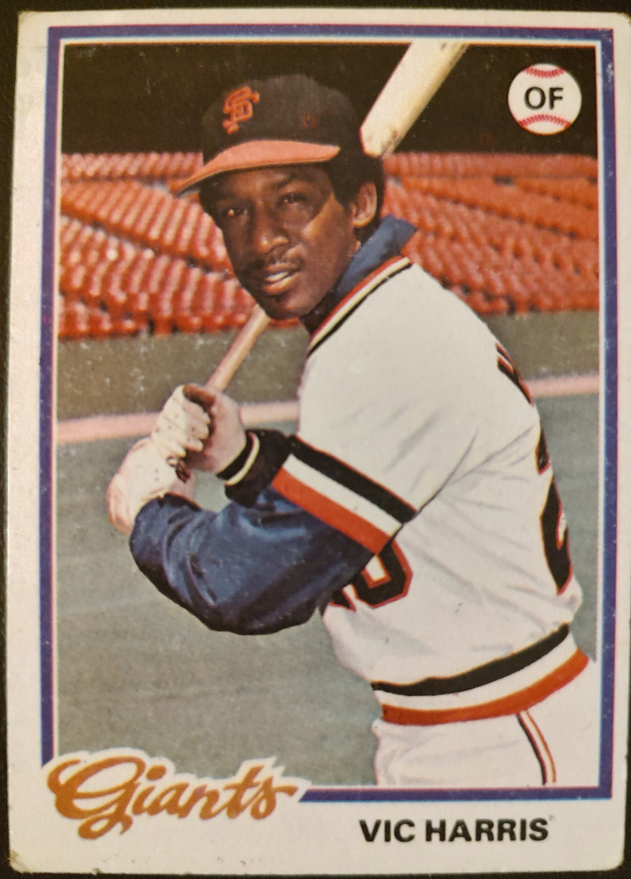Vic Harris #436 1978 Topps Baseball Card