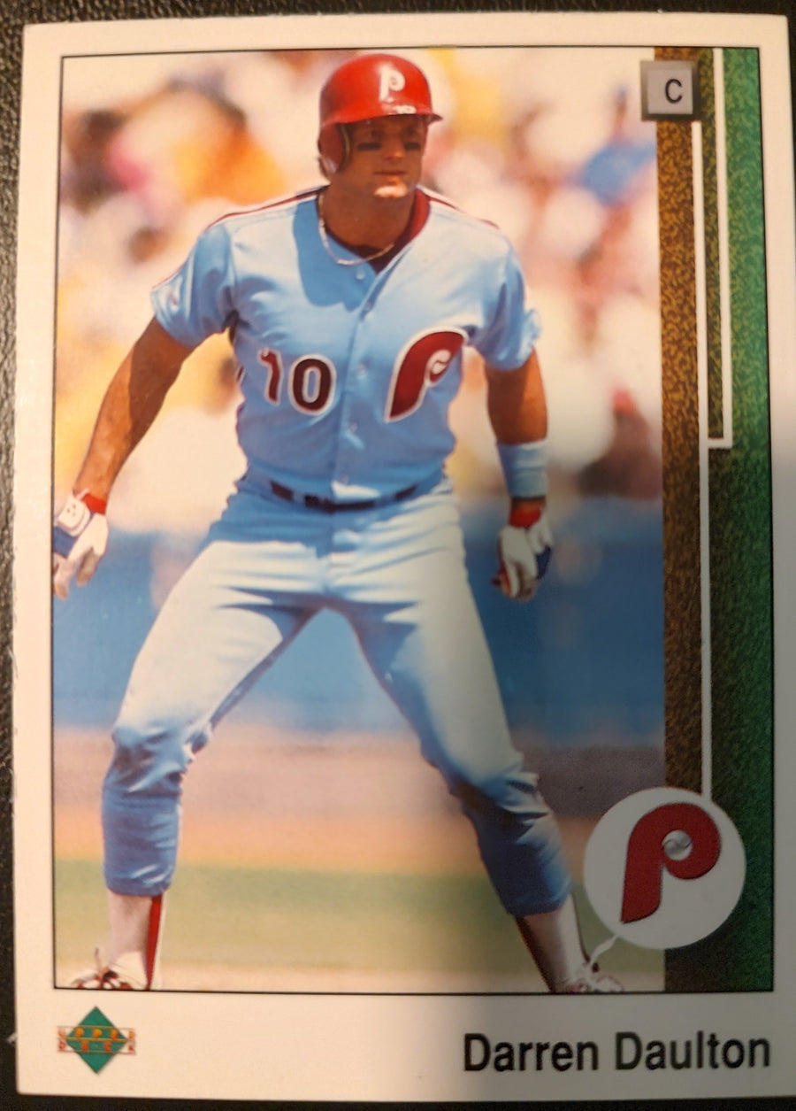 Darren Daulton #448 1989 Upper Deck Baseball Card