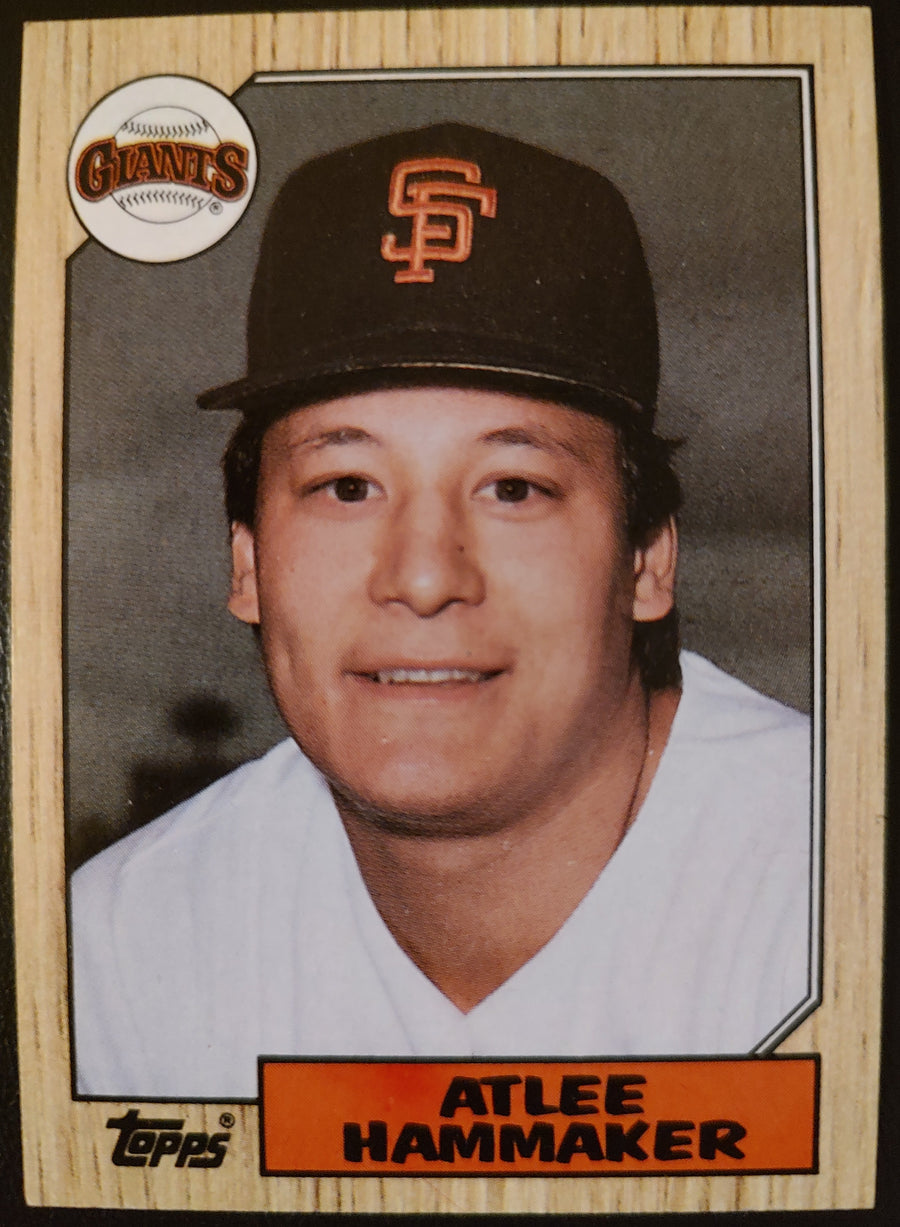 Atlee Hammaker #781 1987 Topps Baseball Card